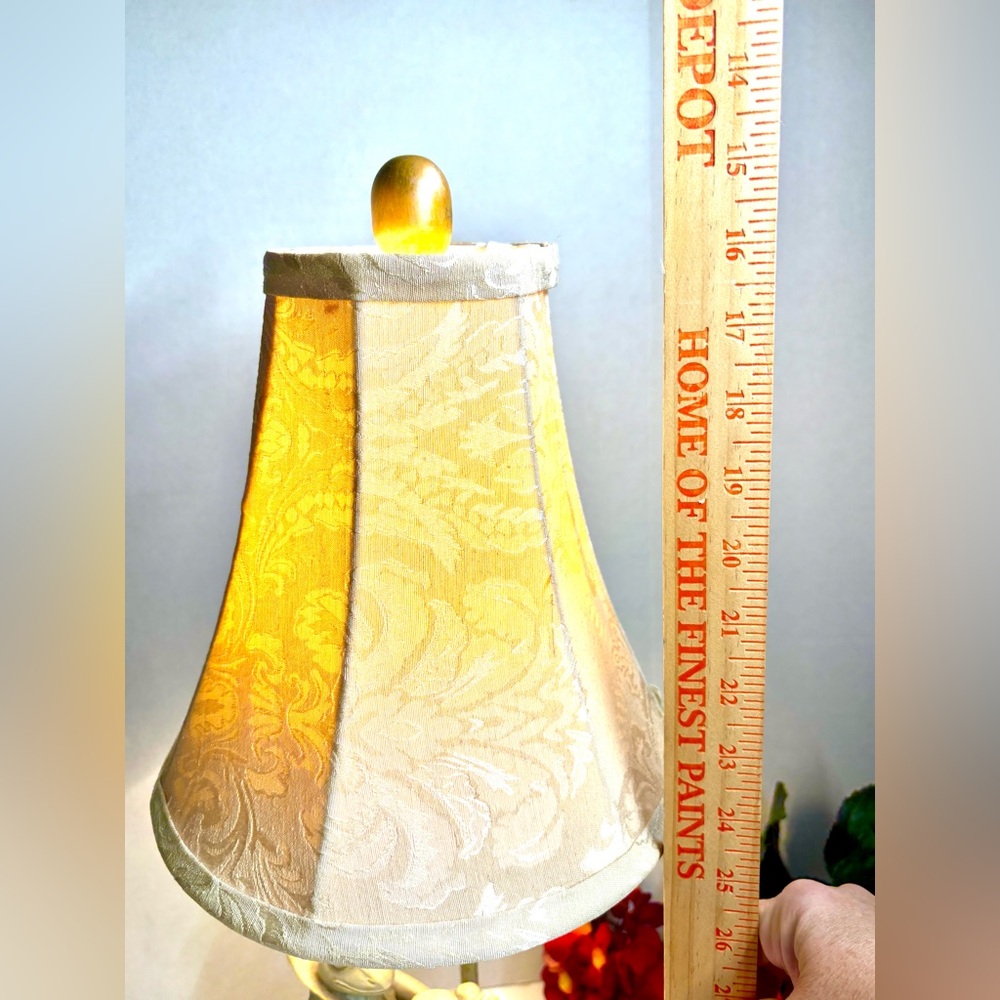 Original, Vintage Dancing, Prince & Princess Frog, Lily Pad Table Lamp 1970s - Picture 6 of 10